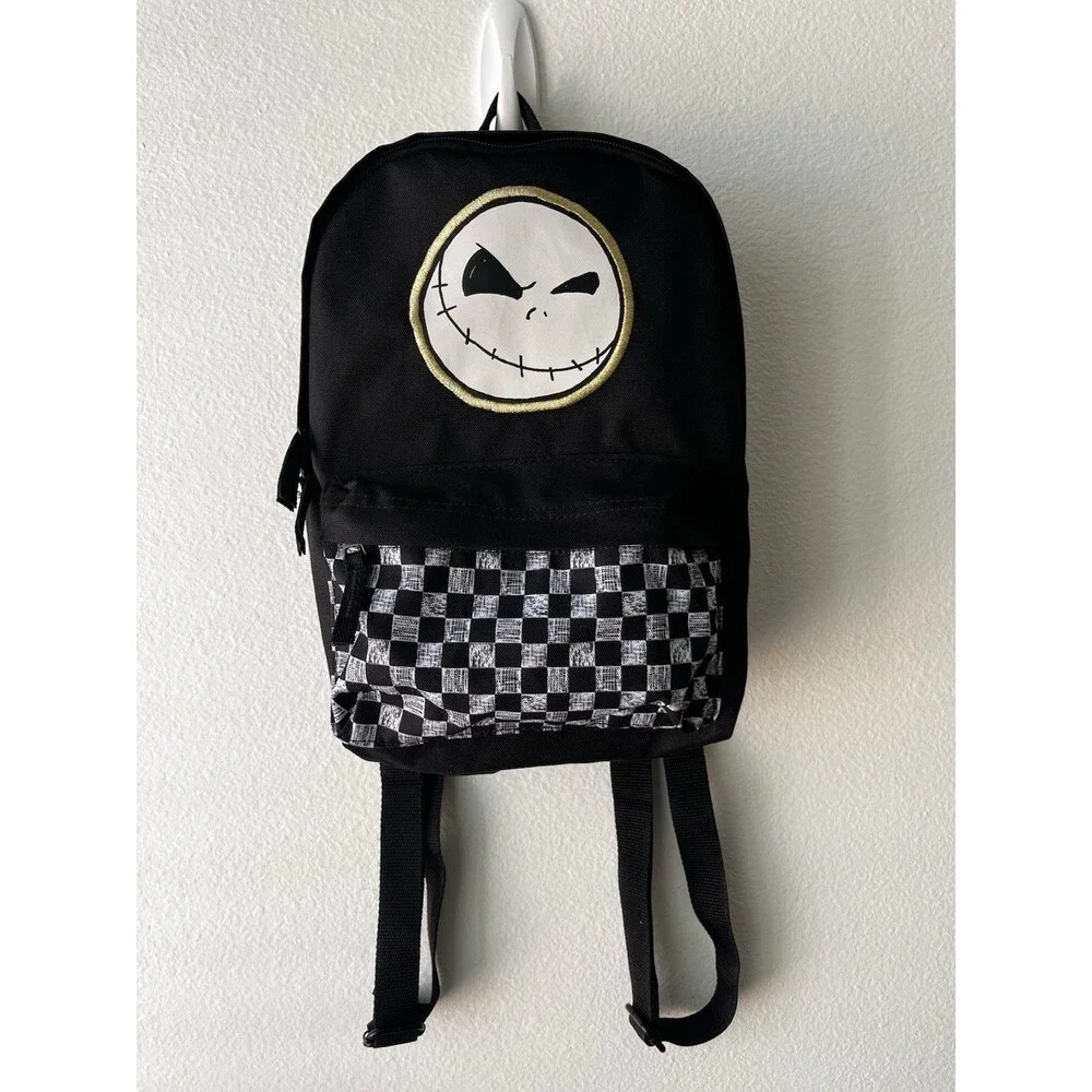 VANS x The Nightmare Before Christmas Jack Skellington Mini Backpack Checkered